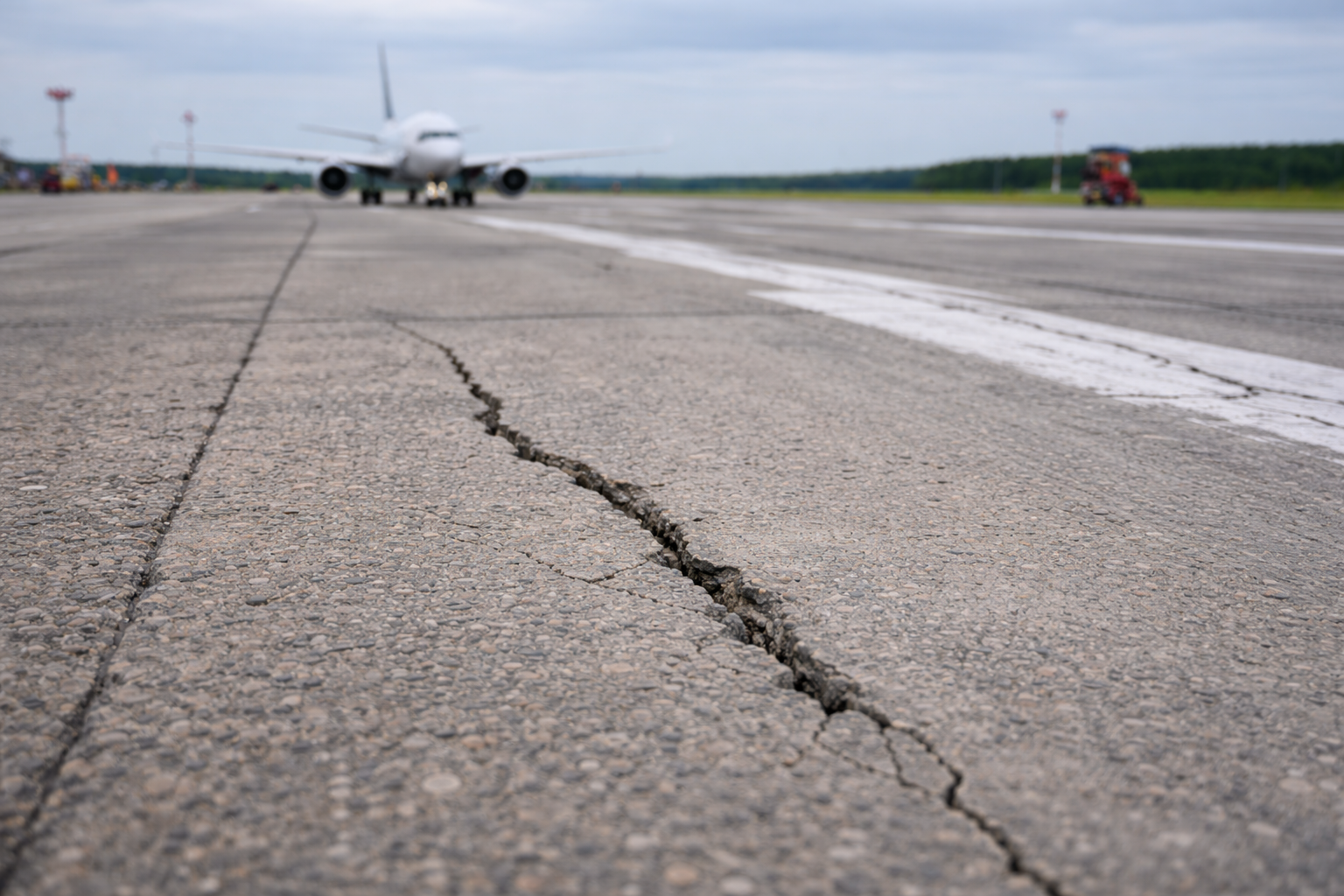Ремонт аэродромных покрытий POLYDUBER